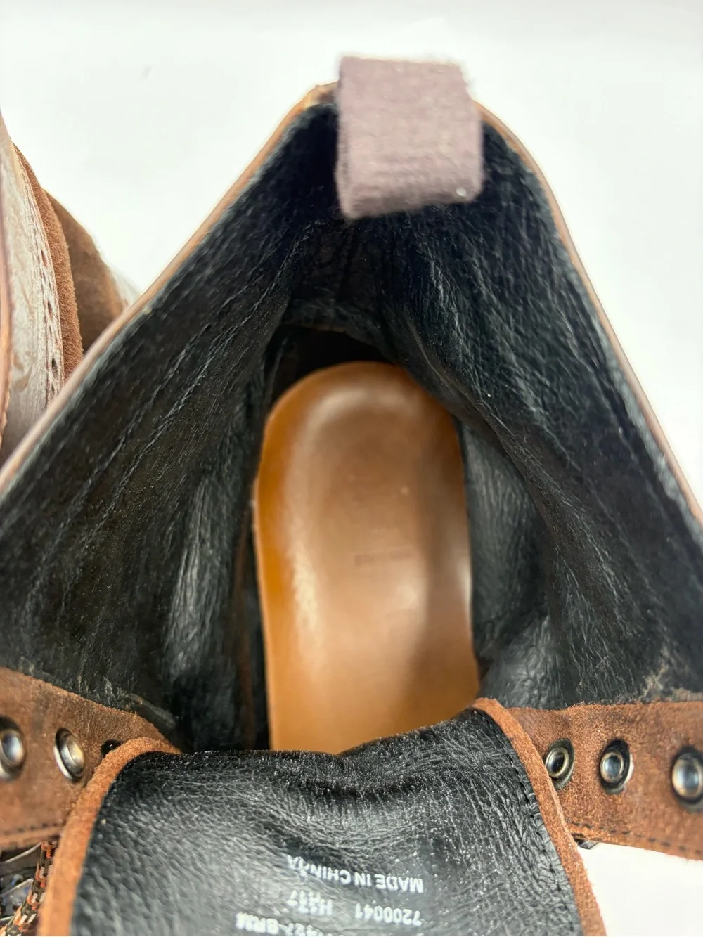 Frye George Adirondack Leather Boots Men’s Size 10.5 Brown